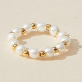 Mia Pearl Beaded Ring